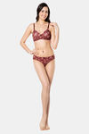 Amante Padded Non Wired Full Coverage T-Shirt Bra - Filigree Pr — thumbnail 5